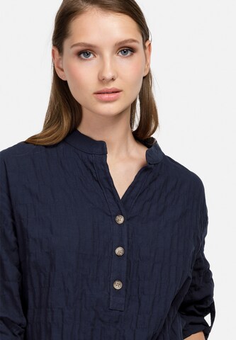 Robe-chemise HELMIDGE en bleu