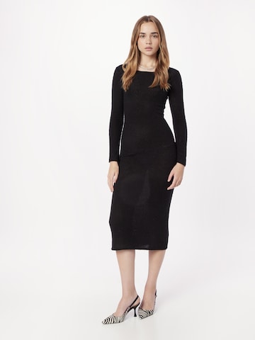 AMERICAN VINTAGE Knitted dress 'XINOW' in Black