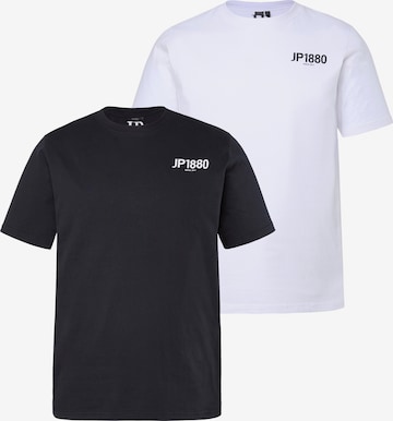 JP1880 Shirt 'Kurzarm' in Mischfarben: Vorderseite