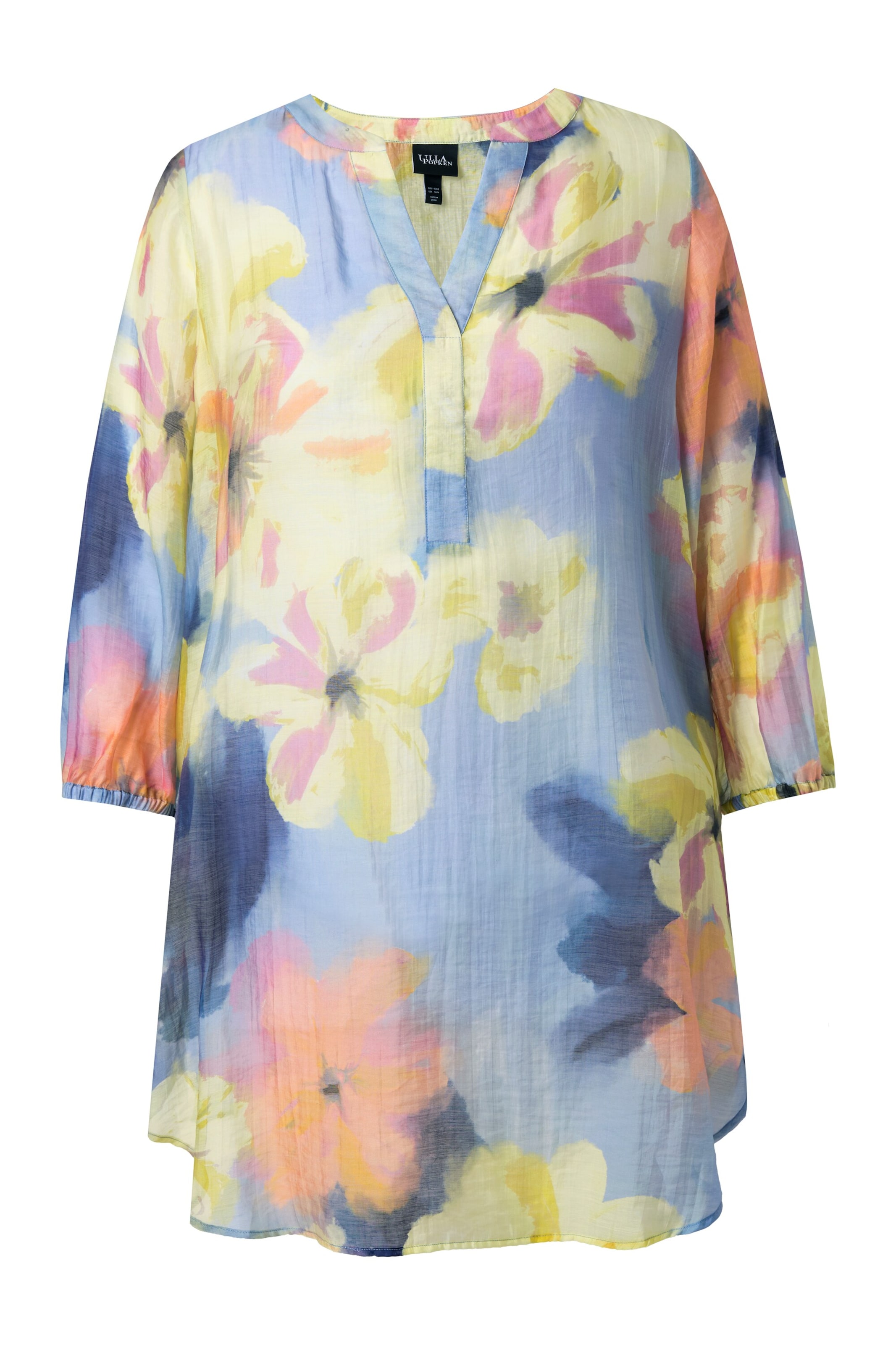 Ulla Popken Tunic in Yellow: front