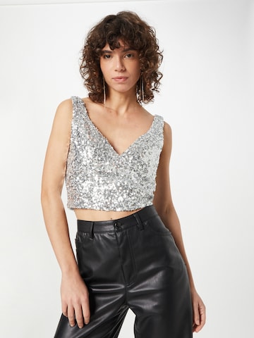 Coast Top in Silver: front