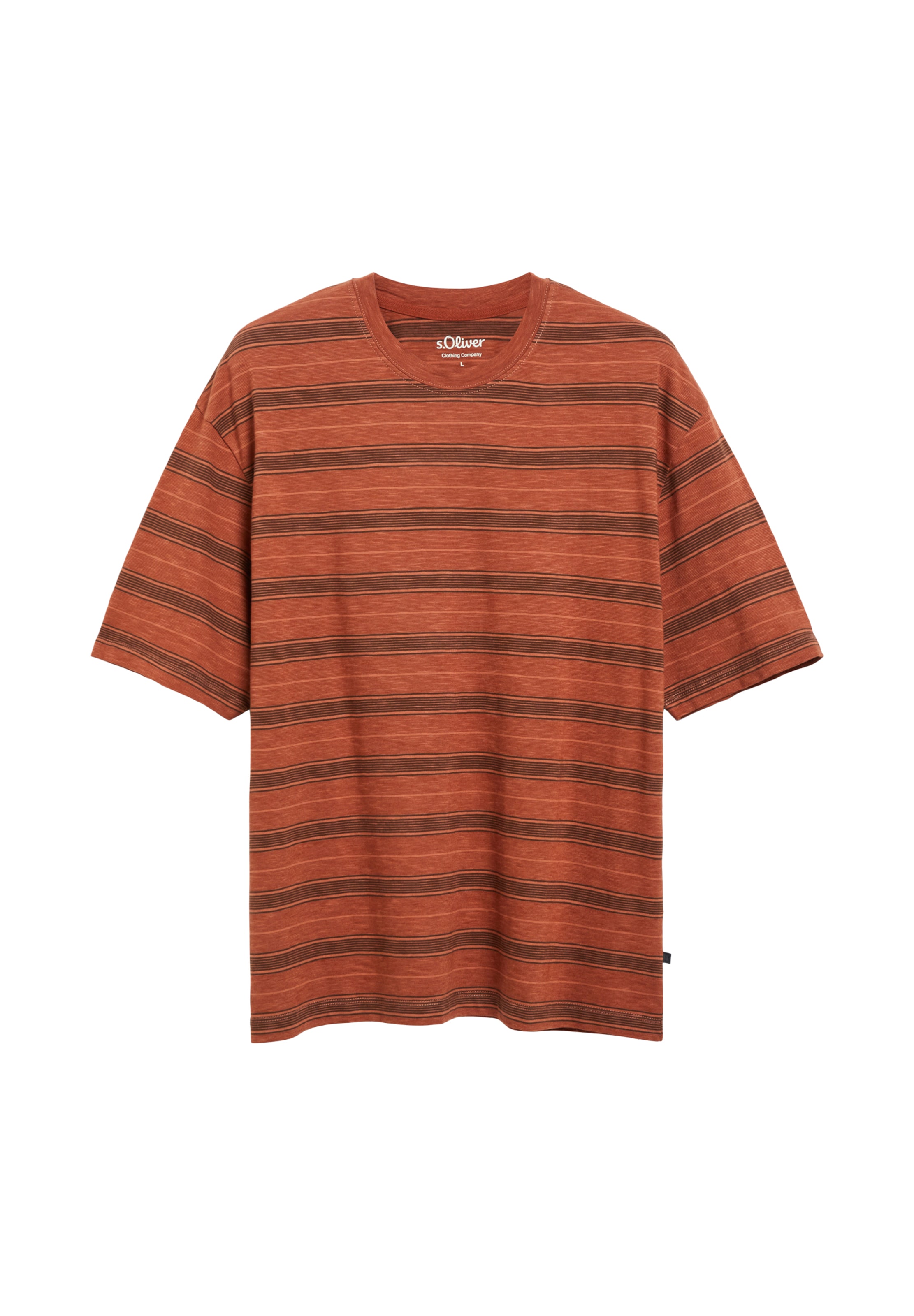 s.Oliver - Camiseta en marrón: frente