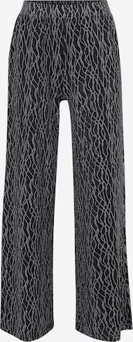 Vero Moda Petite - Pierna ancha Pantalón 'KANZ' en negro: frente