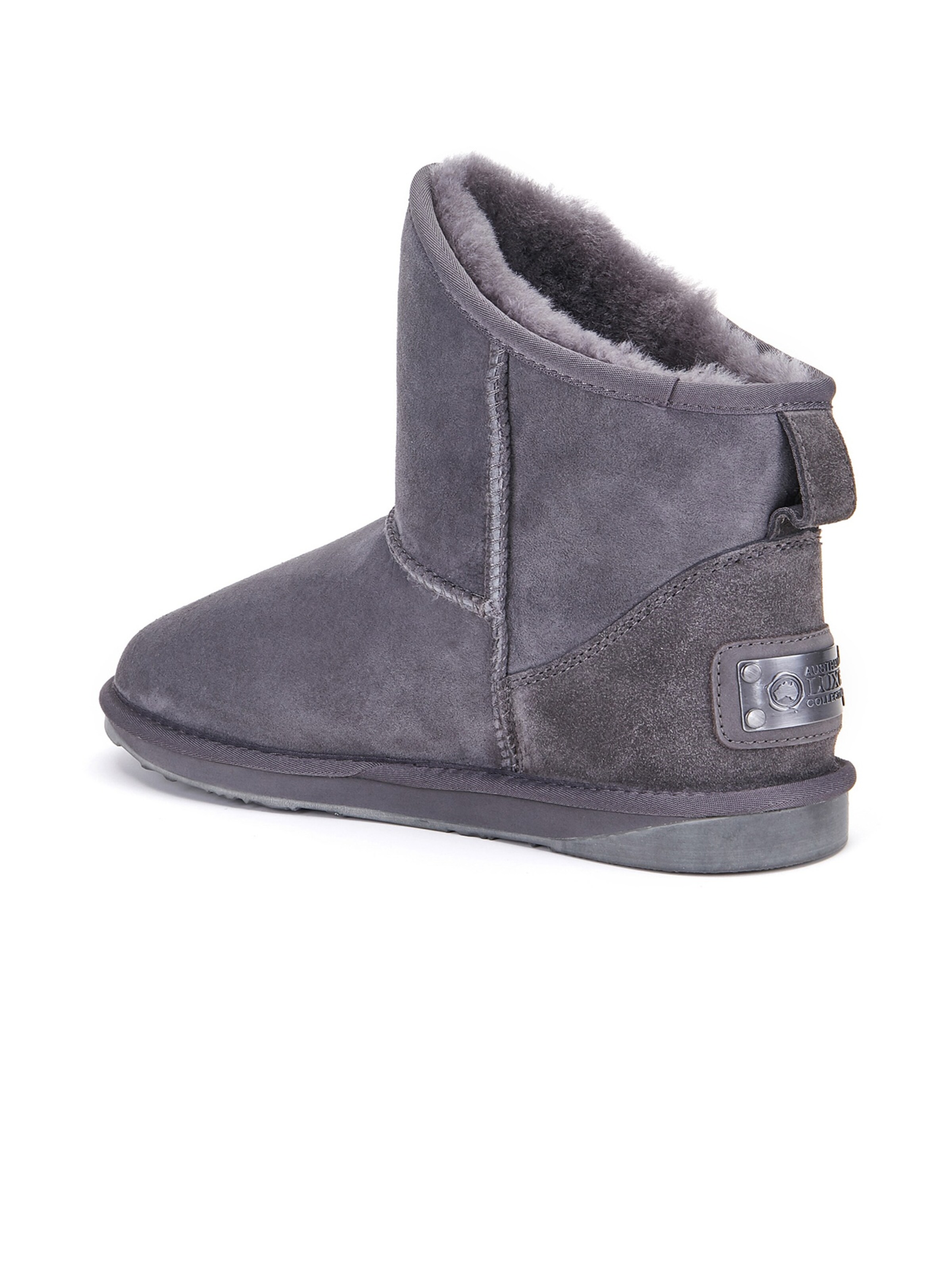 Australia Luxe Collective Stiefelette ' COSY XTRA SHORT ' in Grau