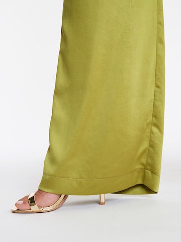 Ana Alcazar Wide leg Pants ' Pahisa ' in Green