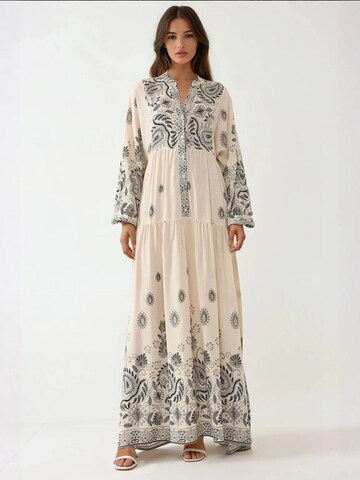 Hiccup Shirt Dress in Grey