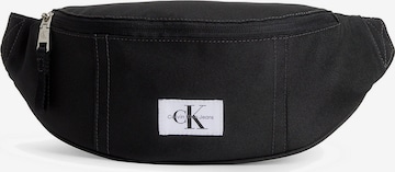 Calvin Klein Jeans - Bolsa de cintura em preto: frente