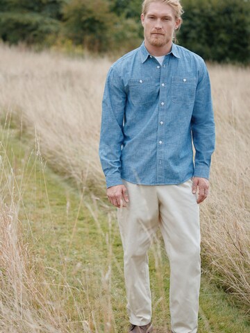 Next Regular Fit Skjorte i blå