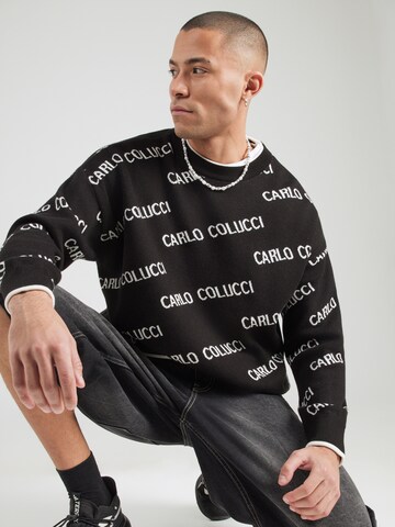 Carlo Colucci Sweater in Black: front