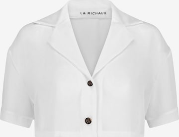 T-shirt 'QUINN' La Michaux en blanc : devant