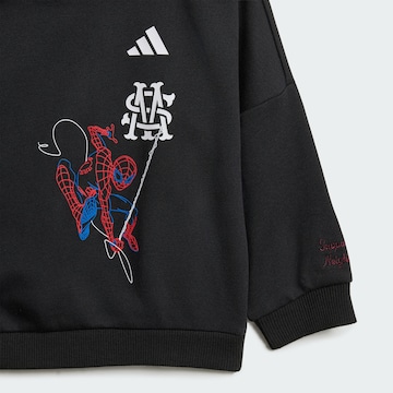 ADIDAS SPORTSWEAR Tepláková souprava 'Marvel Spider-Man' – černá