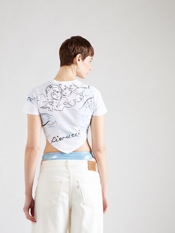 T-shirt Fiorucci en blanc