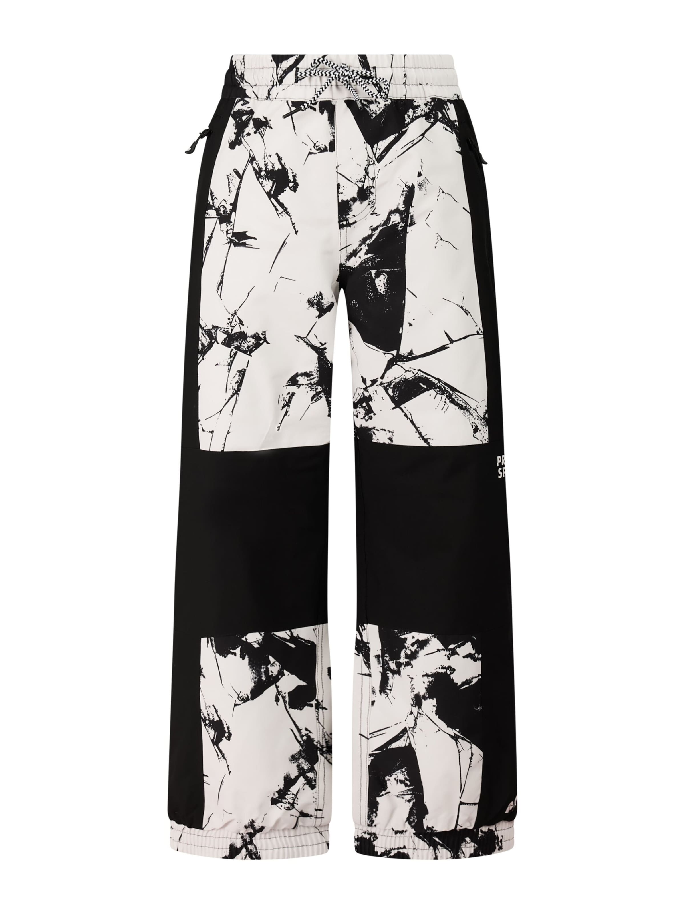 PROTEST Regular Workout Pants 'PRTWitton JR' in White: front