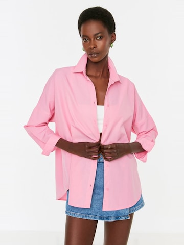 Trendyol Bluse in Pink: predná strana