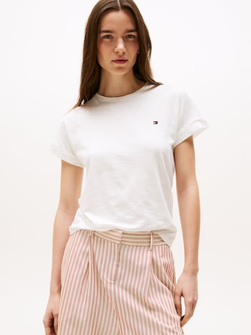 TOMMY HILFIGER T-Shirt in Weiß: Vorderseite