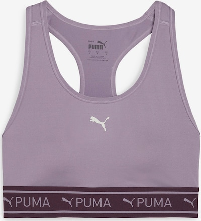 PUMA Sports bra '4KEEPS' in Aubergine / Lilac / White, Item view