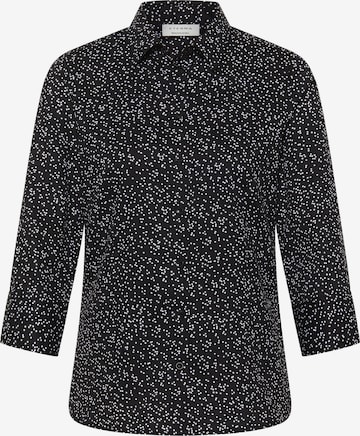 ETERNA Blouse in Zwart: voorkant