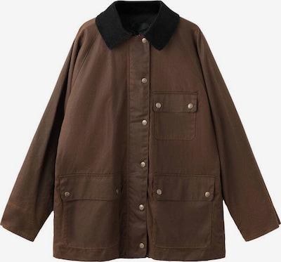 MANGO Winter Parka 'England' in L in Brown / Black, Item view