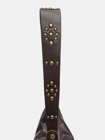 Pull&Bear Torba za čez ramo | rjava barva