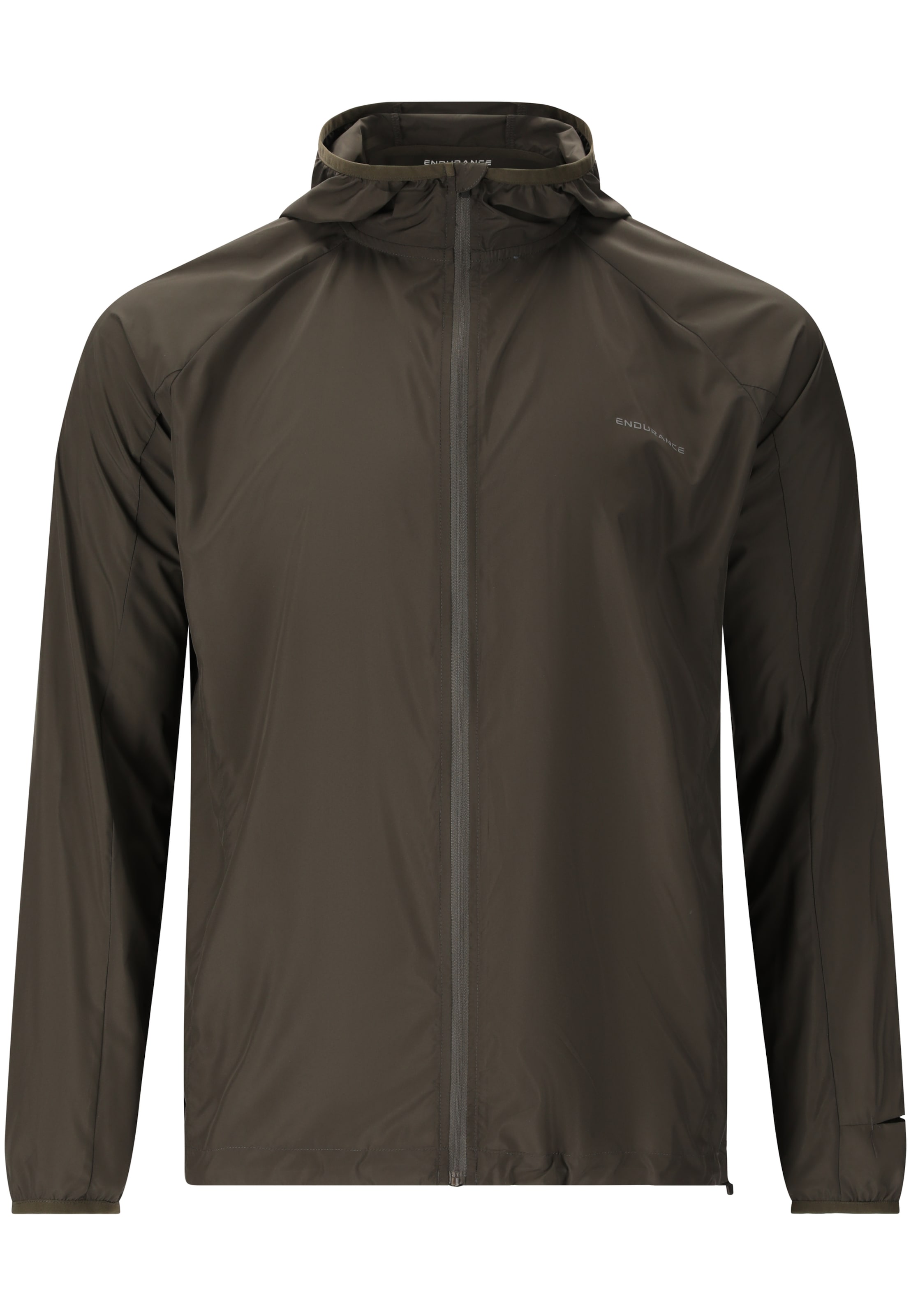 ENDURANCE Laufjacke 'Siony' in Grün: Vorderseite