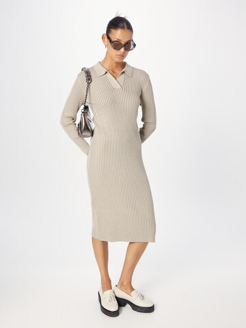 Rochie tricotat 'SRMira' de la Soft Rebels pe gri