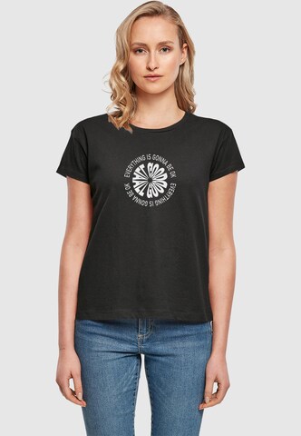 Merchcode T-Shirt 'All Good' in Schwarz: Vorderseite