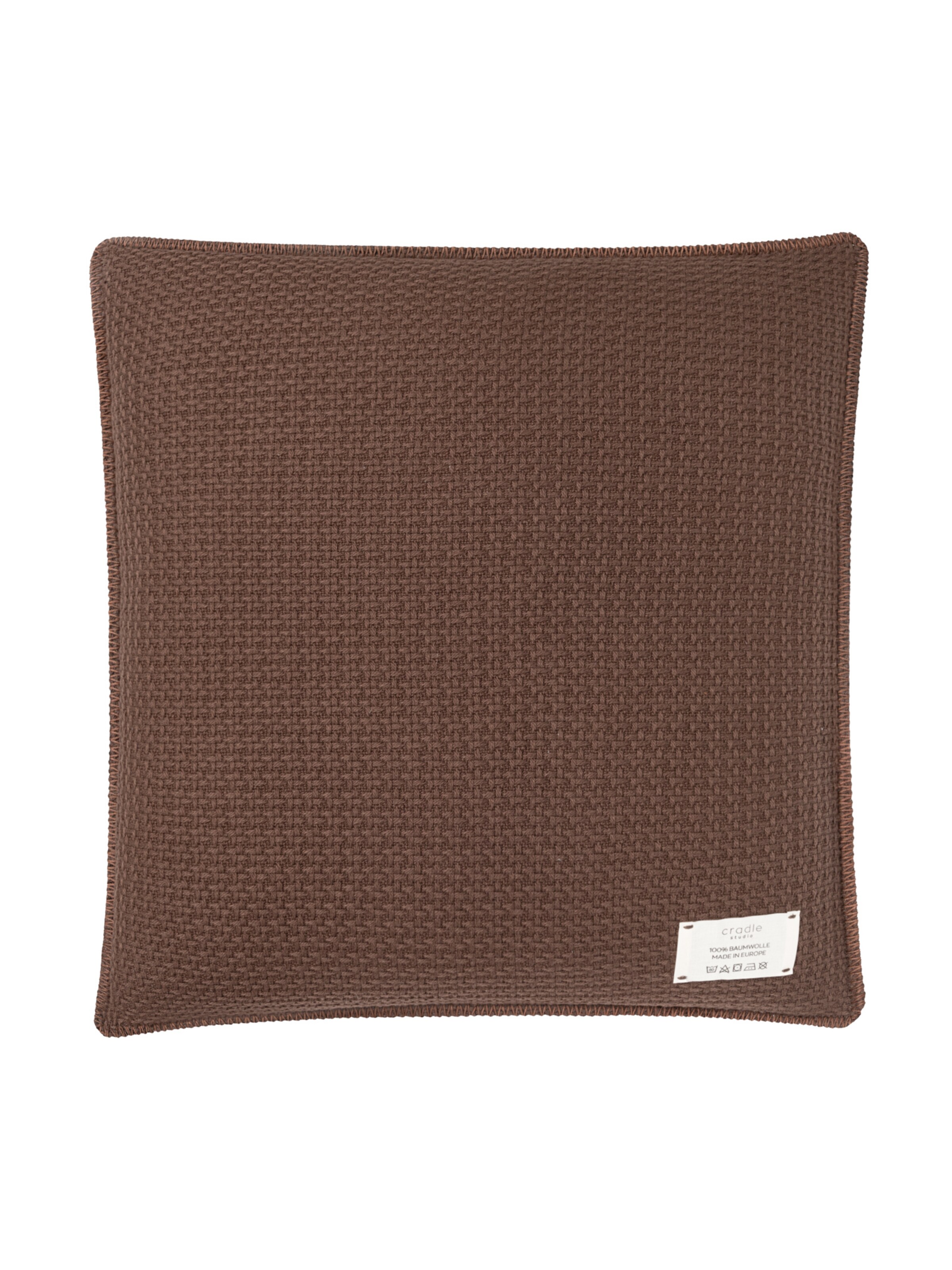 Cradle Studio Puder 'Cosy Knit Zenda' i brun: forside