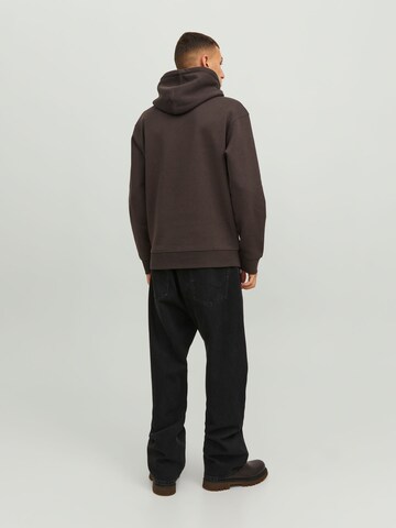 JACK & JONES Sweatshirt 'Star' in Brown