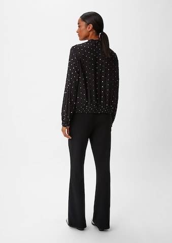 comma casual identity Blouse in Black: back