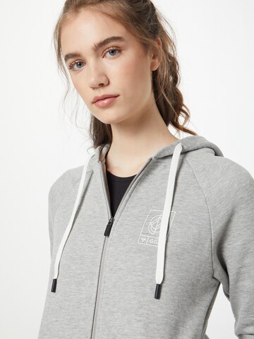 Hummel Athletic Zip-Up Hoodie in Grey