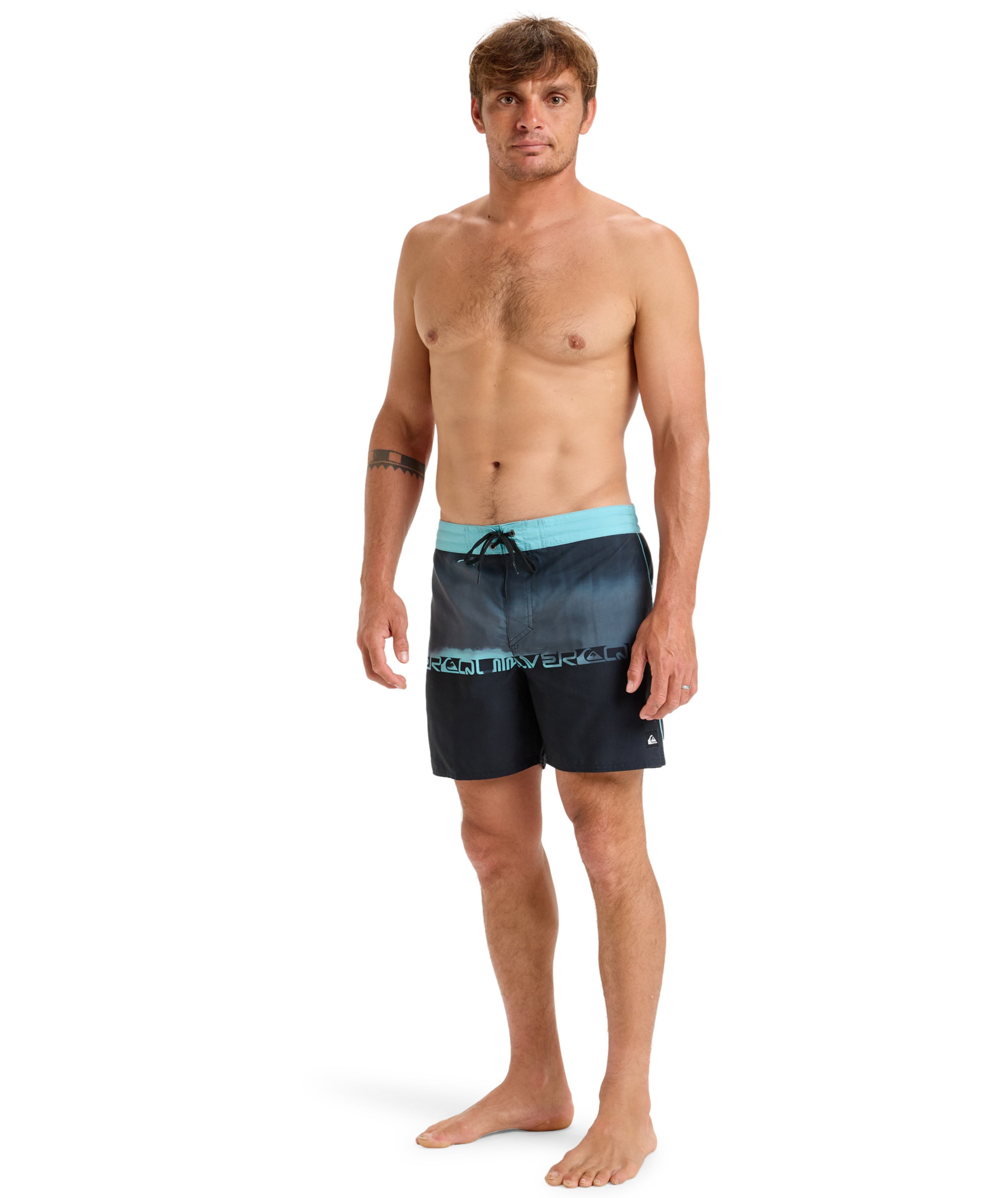 QUIKSILVER Badeshorts in Schwarz