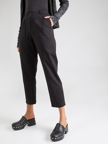 regular Pantaloni con pieghe 'Rina' di Thinking MU in nero: frontale