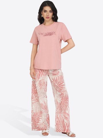 Imily Bela - Traje para estar en casa en rosa: frente
