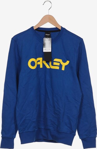 OAKLEY Sweatshirt & Zip-Up Hoodie in M in Blue: front