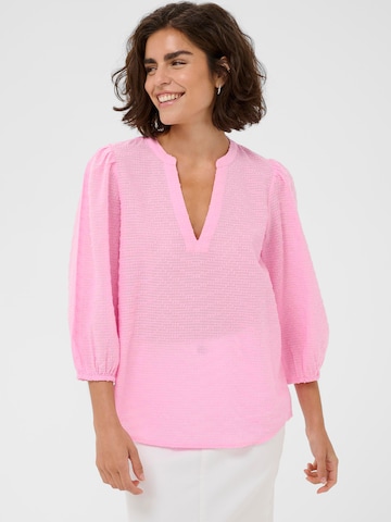 Kaffe - Blusa 'KAPenelope' en rosa: frente