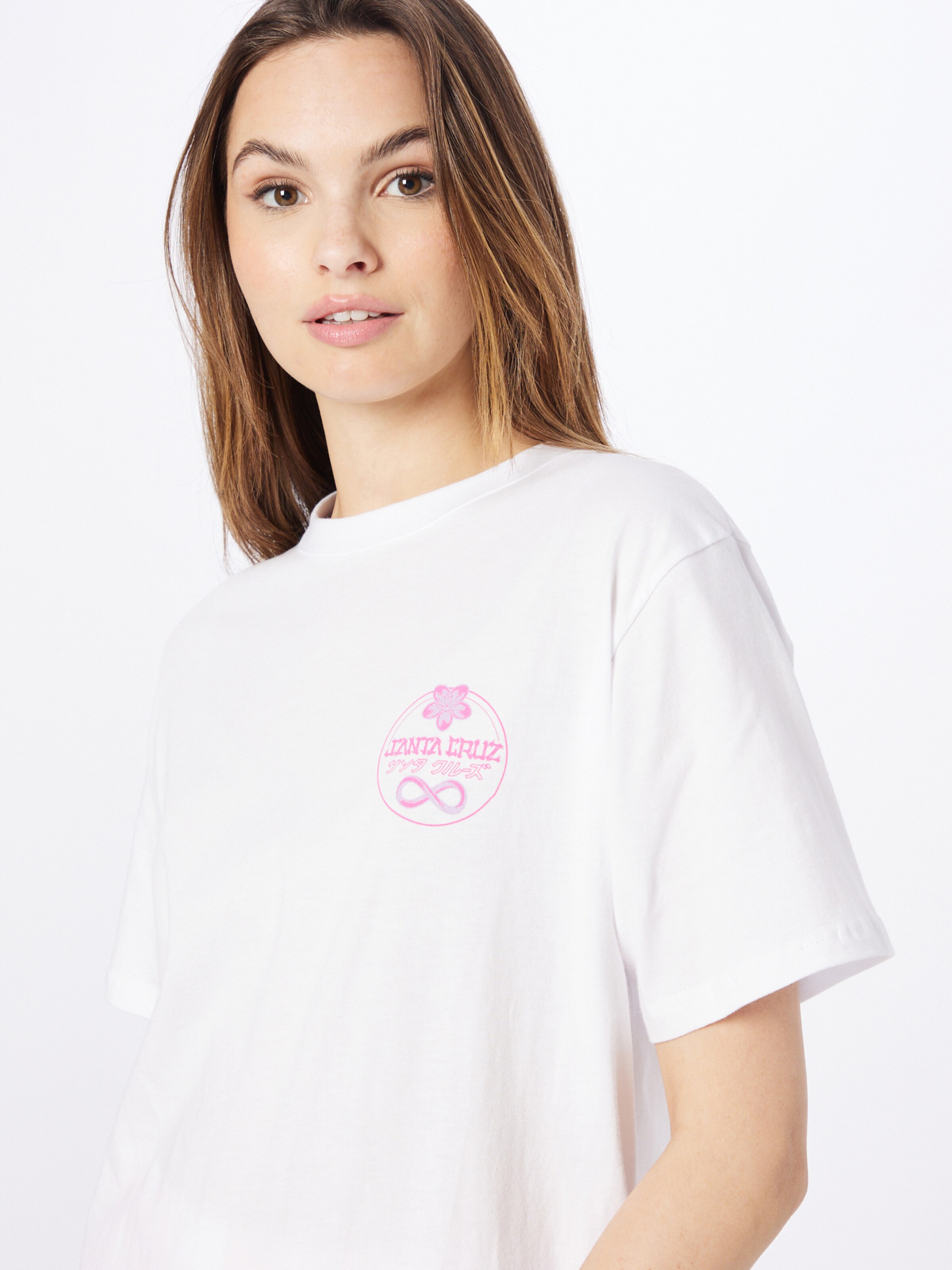 Frauen Shirts & Tops Santa Cruz T-Shirt in Weiß - ZO02781