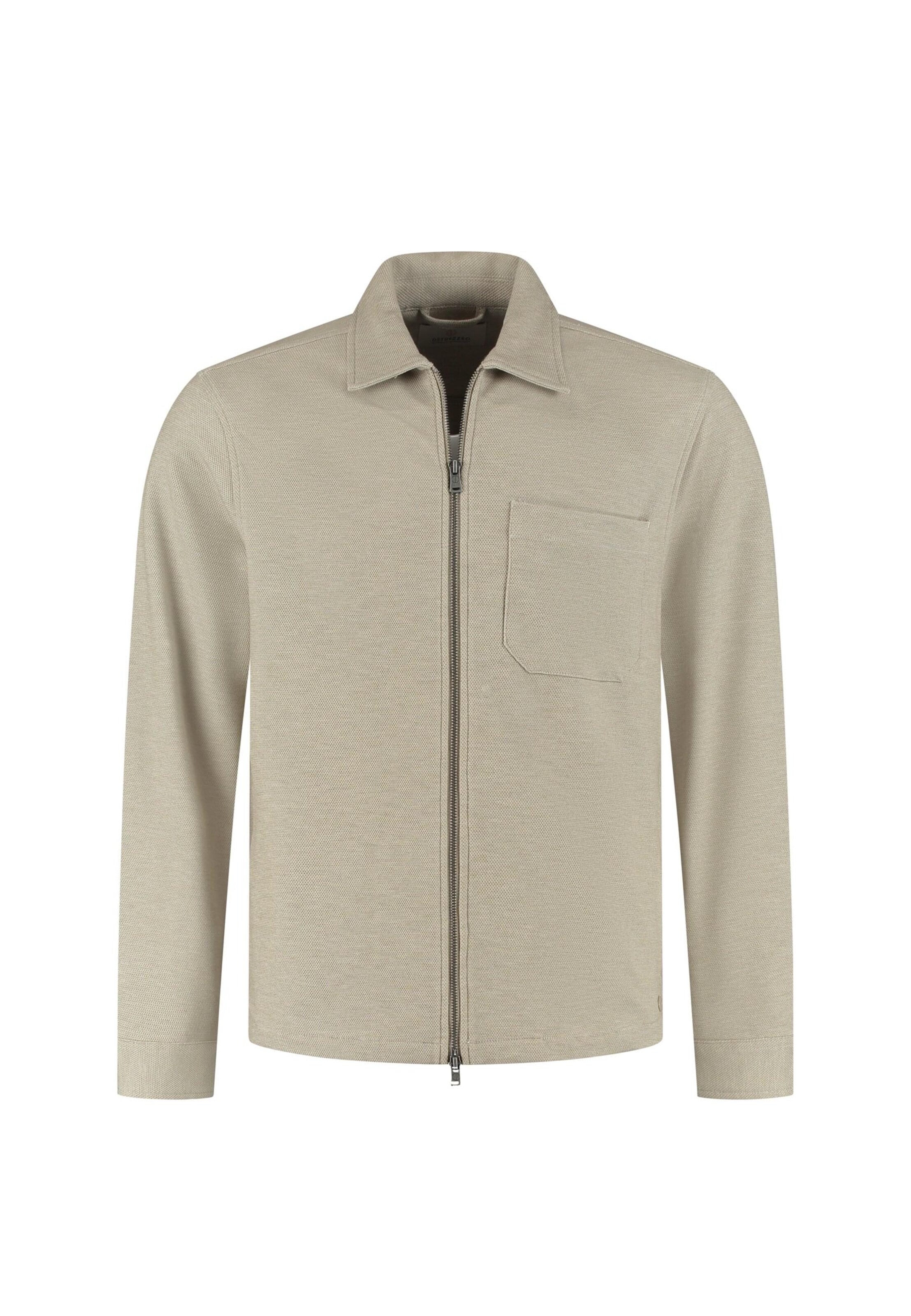 Dstrezzed Between-season jacket 'Pike' in Beige: front