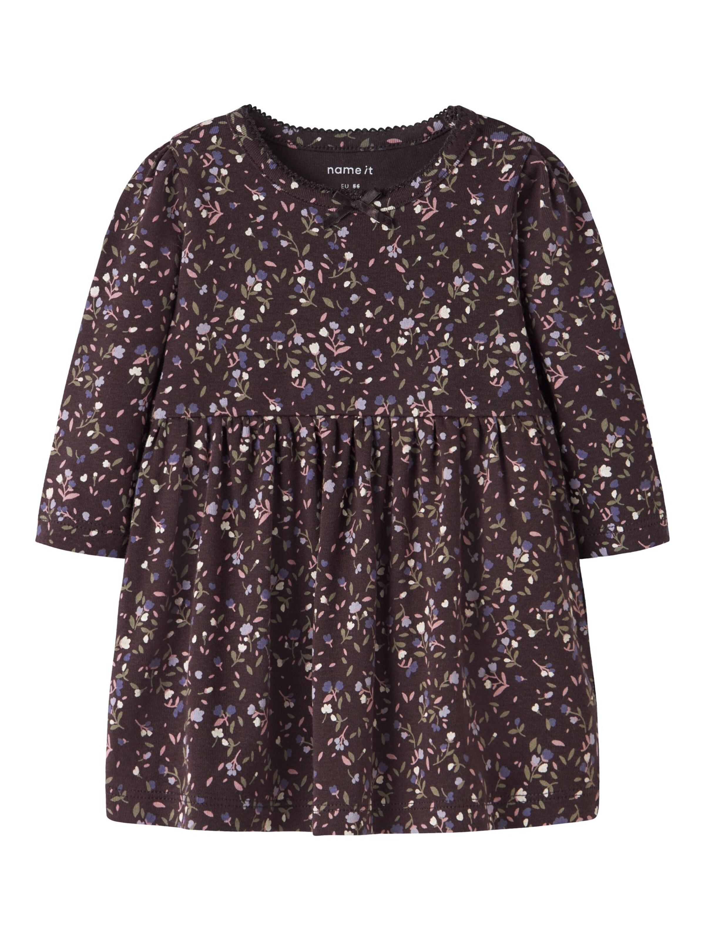 Robe NAME IT en marron : devant
