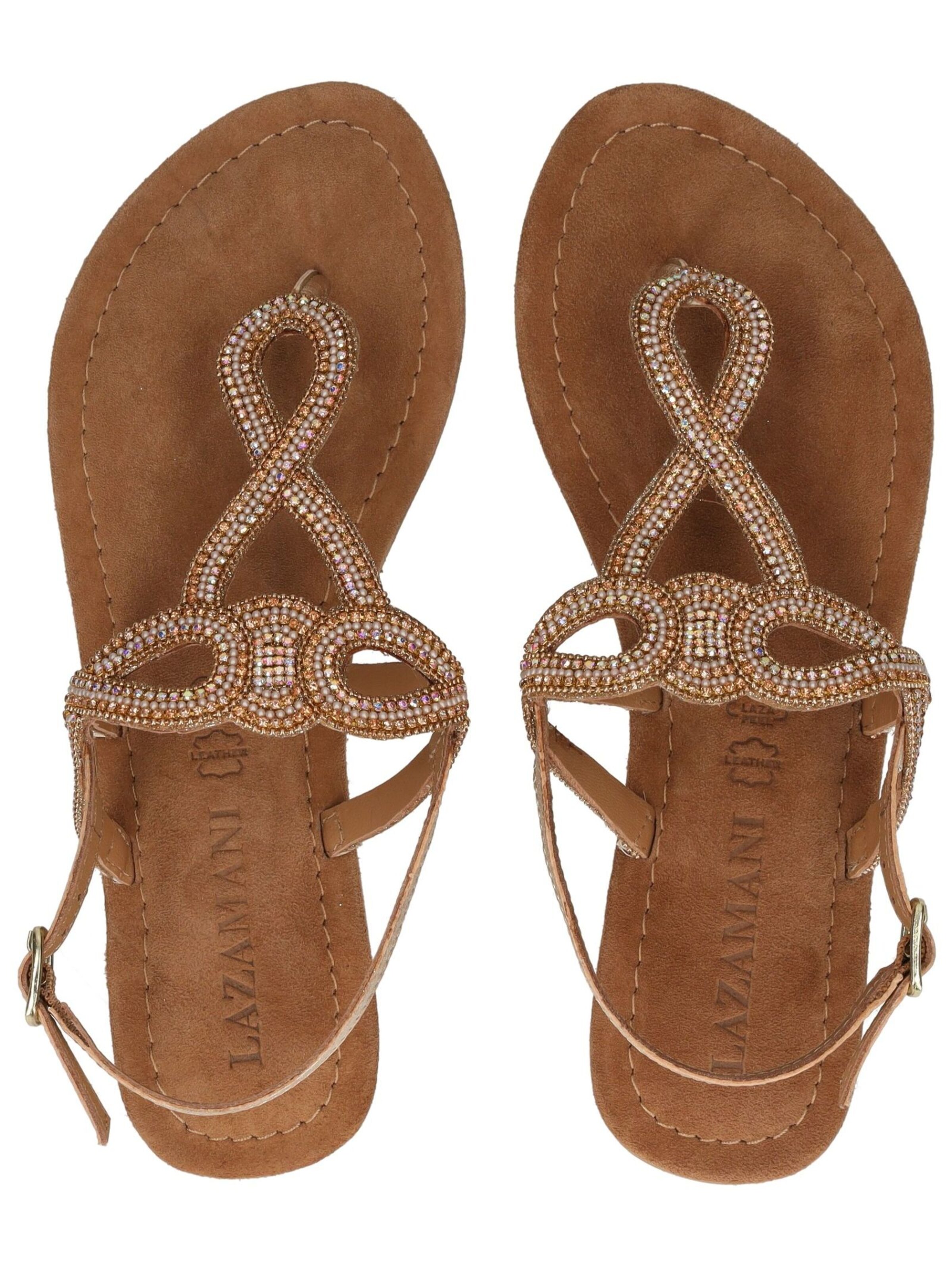 Tongs LAZAMANI en or