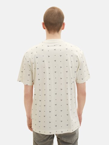 TOM TAILOR DENIM T-Shirt in Weiß