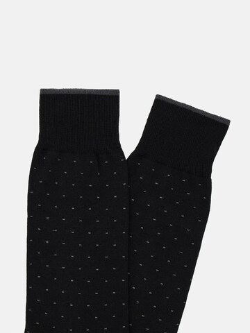 Chaussettes Boggi Milano en noir