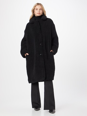 GUESS Ανοιξιάτικο και φθινοπωρινό παλτό 'ALINA' σε μαύρο: μπροστά