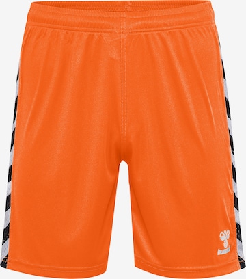 Hummel Shorts in Orange: Vorderseite