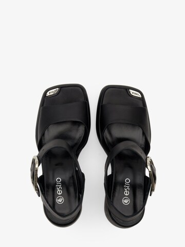 Estro Sandale '54-2303'‌‌‌‌‌‌‌‌ in Schwarz