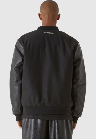 9N1M SENSE Between-Season Jacket 'Sense College' in Black