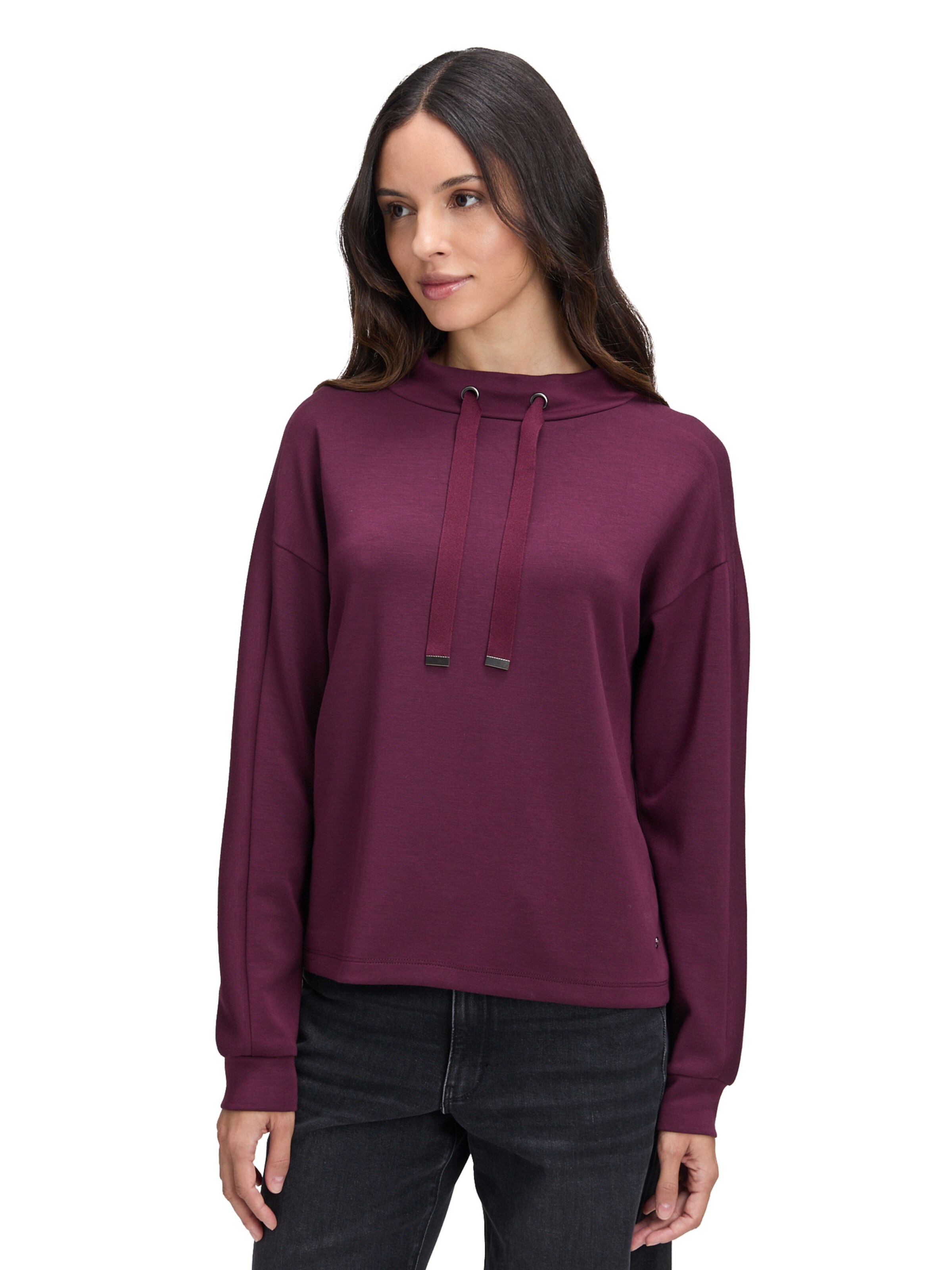 Felpa di Betty & Co in lilla: frontale