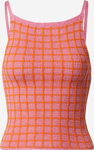 LeGer by Lena Gercke Knitted Top 'Erica' in Orange: front