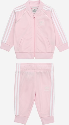ADIDAS ORIGINALS Regular Jogginganzug 'Adicolor Sst' in Pink: predná strana