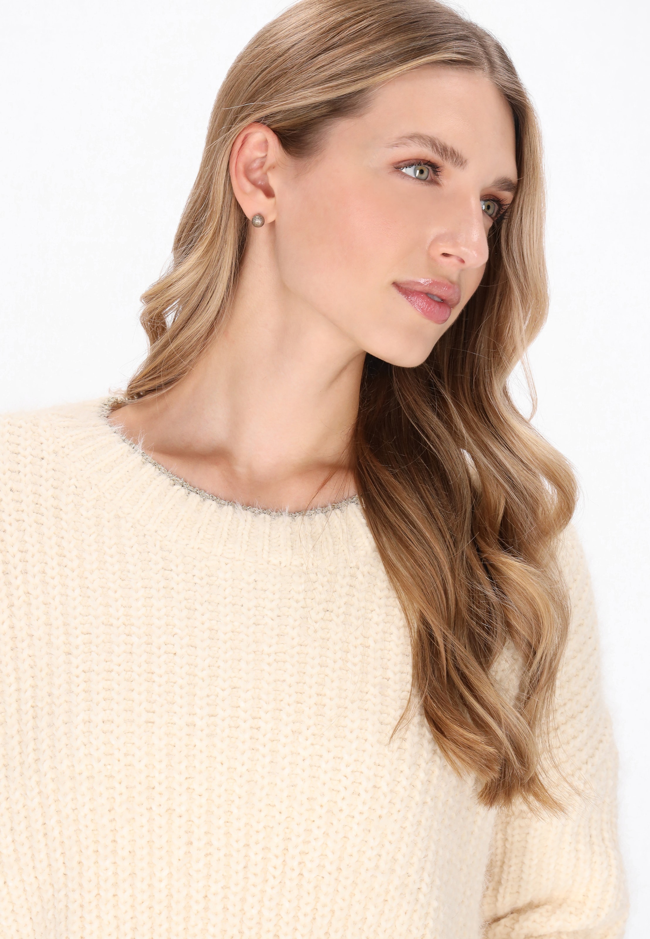 Pull-over DreiMaster Vintage en beige