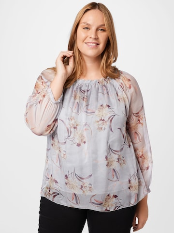 Z-One Blouse 'Maria' in Grey: front